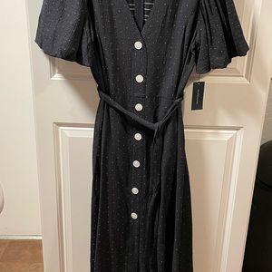 Tommy Hilfiger Womens Midi Dress, Size 14, New with Tags